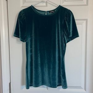 Express Velvet Top